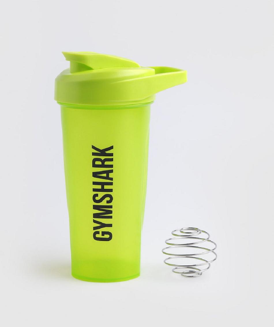 Butelki wody Męskie Gymshark 14oz Shaker Głęboka Zielone | PL 3300TCE